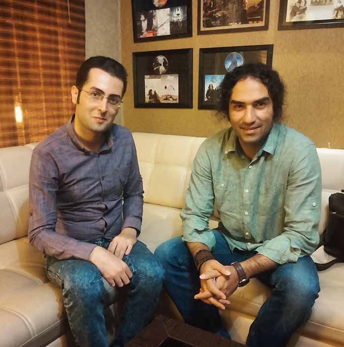 رضا یزدانی و ترانه سرای او علی کمارجی